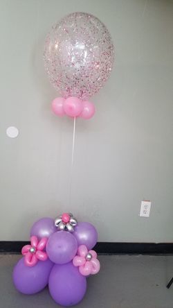 Confetti big balloons