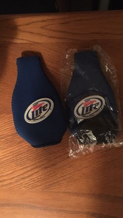 Miller Lite longneck koozies (2)