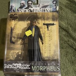 Morpheus Action Figure Series 1 New 1999 The Matrix Movie N2 Toys NEW