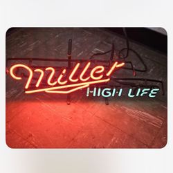 Miller High Life Neon