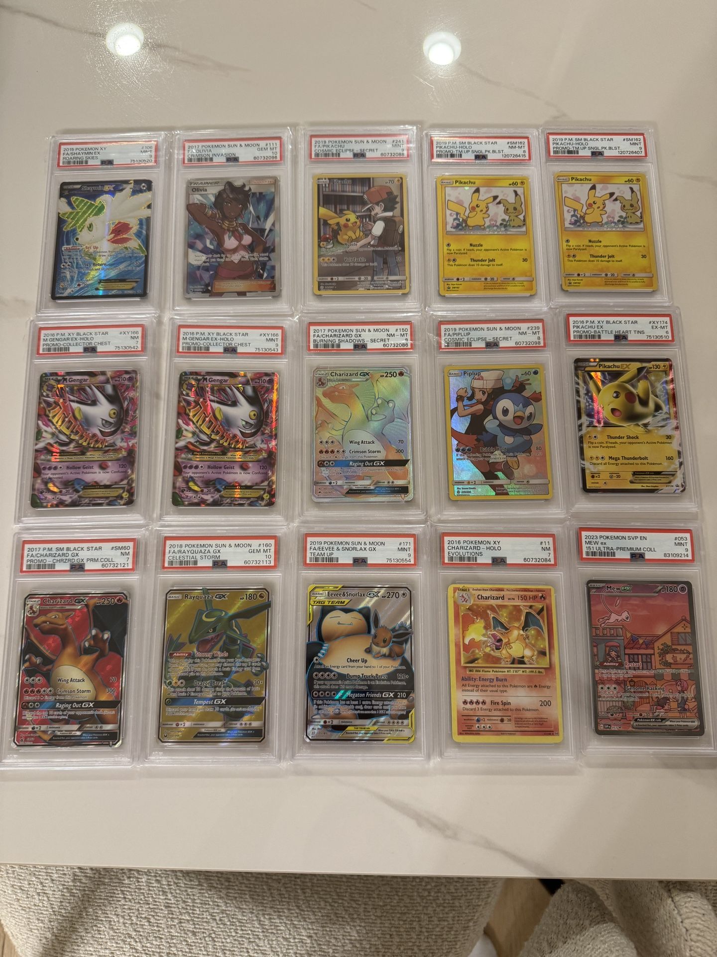 Pokemon Graded Slabs