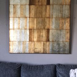 Large gold Pier 1 Wall Art 