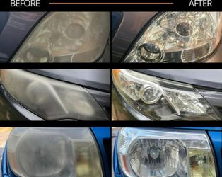 Headlight refurbish kit
