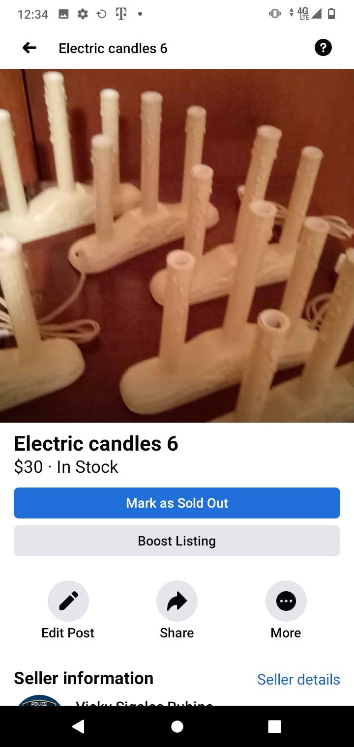 Electric Candles Vintage