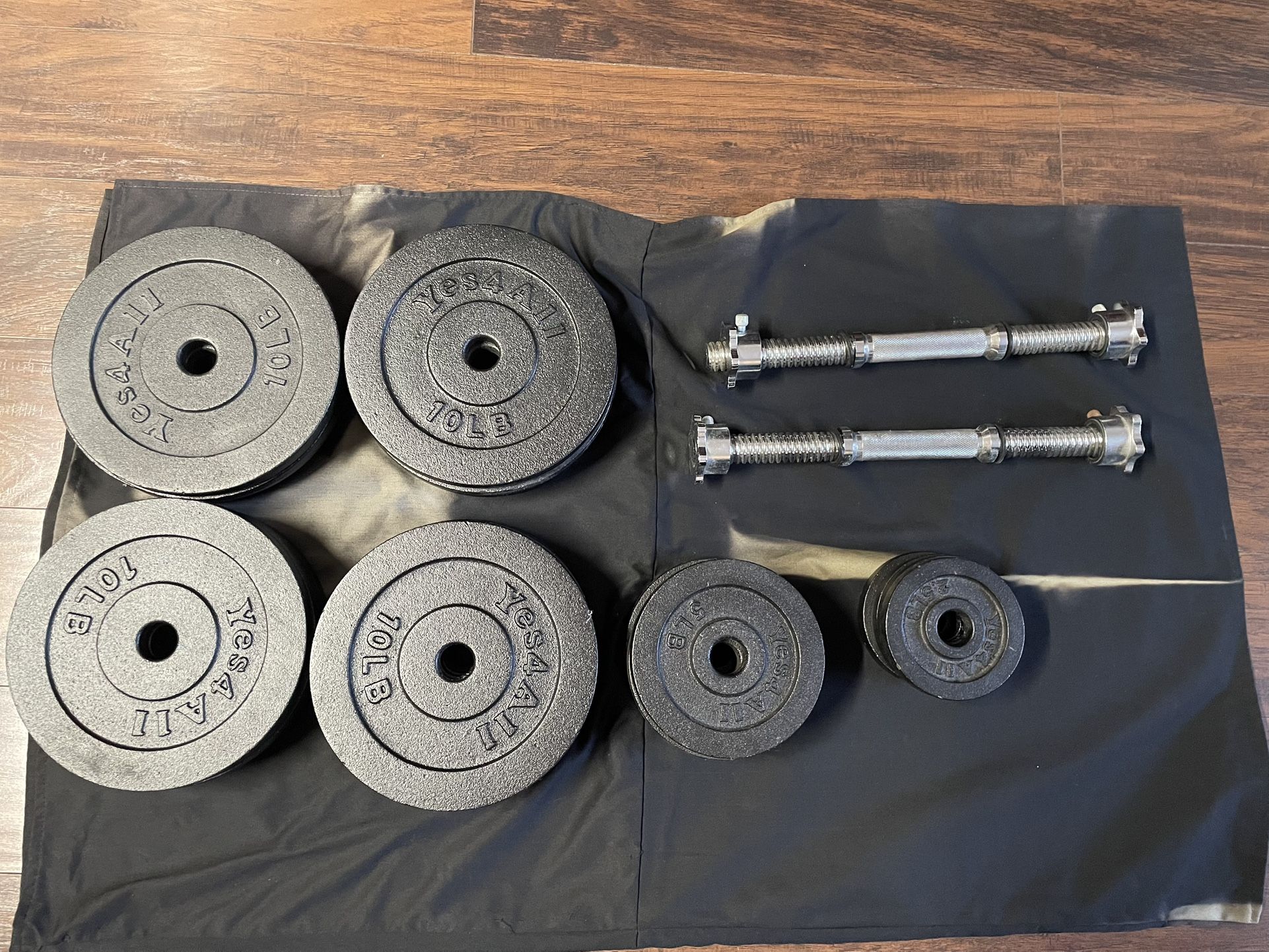 Yes4all Adjustable Dumbbell Weight Set (200 Lbs)