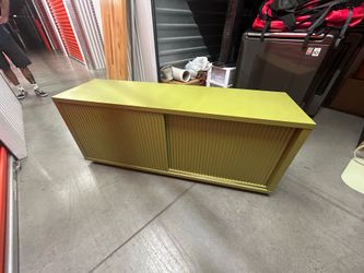 Green tv stand