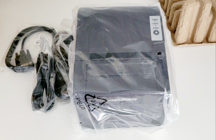 PARTNER RP-630 Thermal Receipt Printer with Cables and Power Supply - NEW