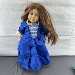 American Girl Pleasant Company Felicity Doll with Christmas Dress