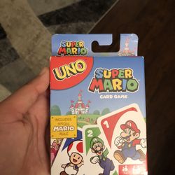 Uno Card Game Super Mario Edition 