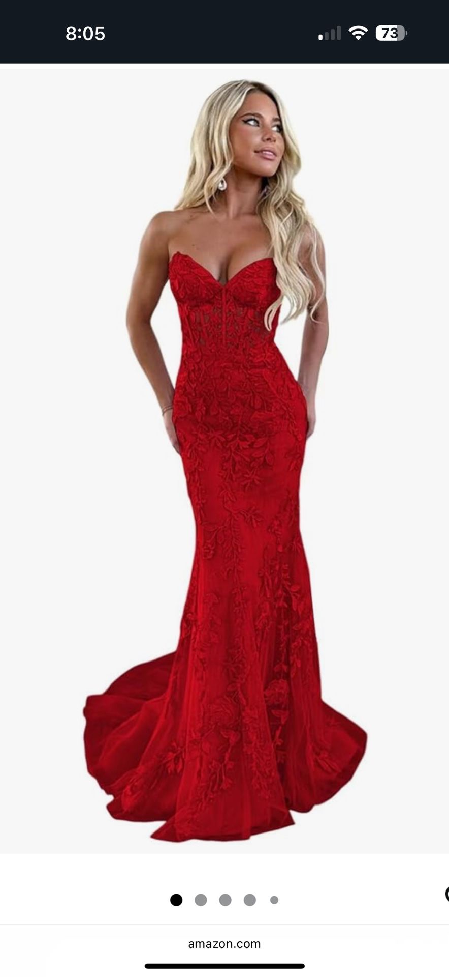 Red Long Dress