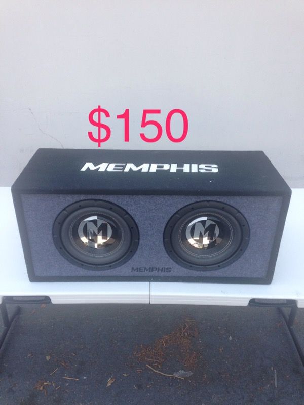 Memphis PRXE10D subs, car audio, subwoofers