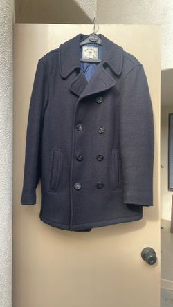 Vintage Pea Coat - Melton Wool - men’s size small