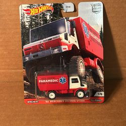 Hot Wheels  ‘88 Mercedes Unimog U1300 (Milwaukie,OR)