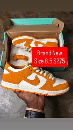 Size 8.5 “Circuit Orange” Nike SB Dunk Low