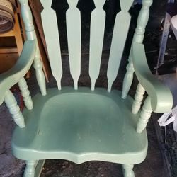 Rocking Chair "Rock Solid Wood " Well Made!