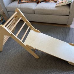 Wooden Climbing Ladder For Toddlers