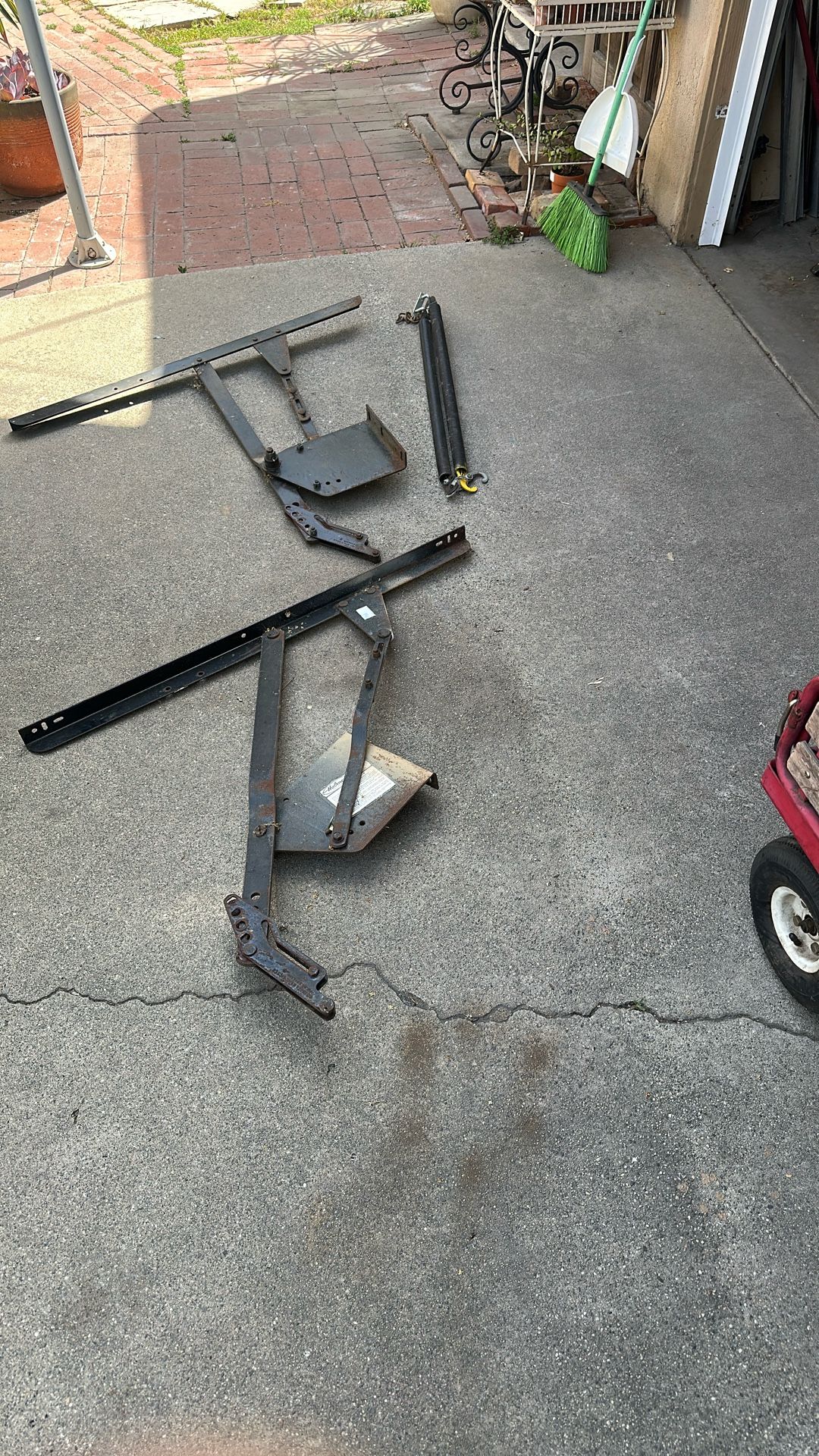 Garage Door Spring And Brakets