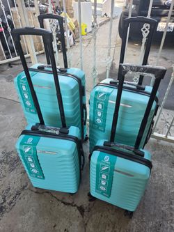 New Tiel New fiegler 4 pc hardshell luggage set!
Individual also!
28" $45
26" $35
20" $25
18" $20