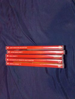 Nintendo Switch Games (Prices In Description)