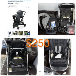 GRACO READY2GROW 2.0 DOUBLE STROLLER