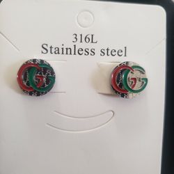 Fashion Stainless Steel G Earrings 