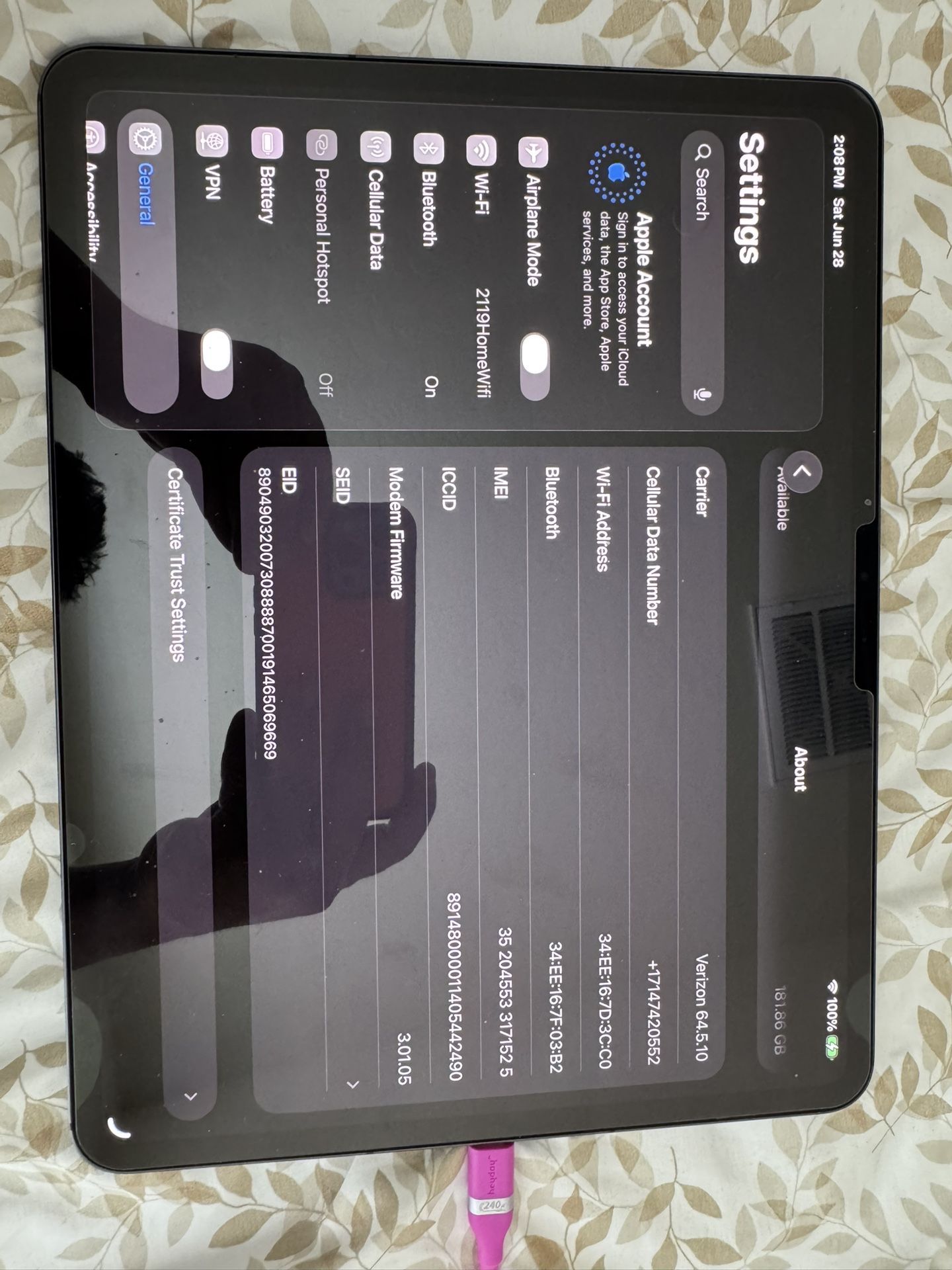 iPad M4 256 Gb