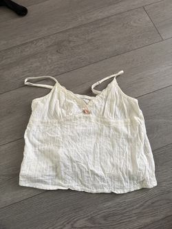 White baby doll top