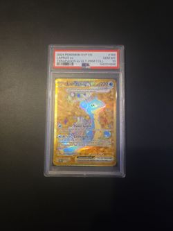 Lapras EX Terapagos ex ULTRA PREMIUM COLLECTION PSA GEM MINT 10