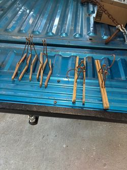 Vintage pants hangers