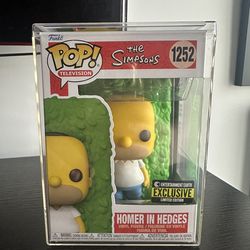 Homer In Hedges Funko Pop 1252