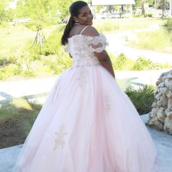 Sweet 16 Rose Gold Gown 
