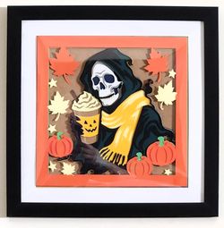 Reaper – Halloween 3D Shadow Box 🎃💀