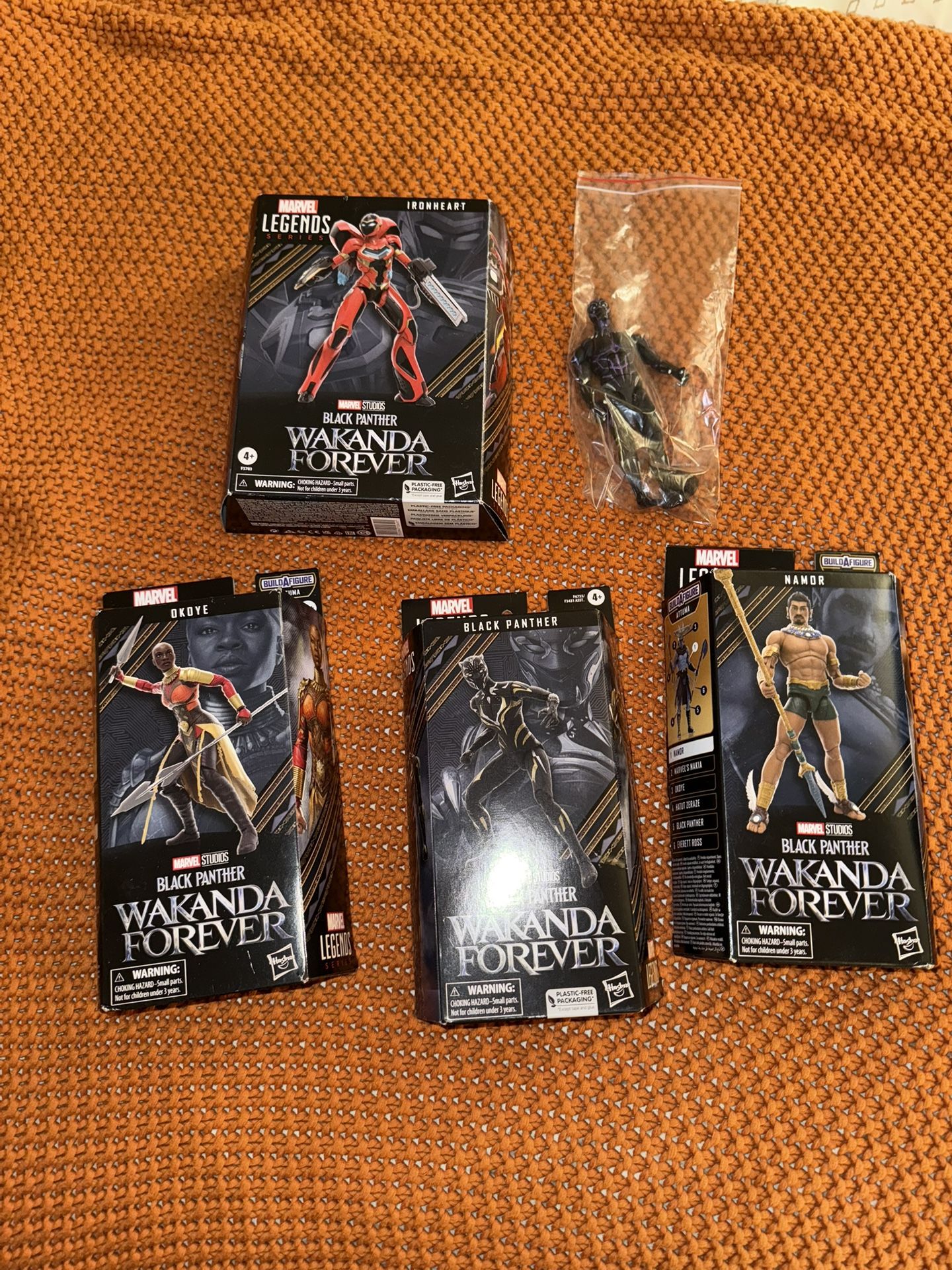 Black Panther Marvel Legends Figure Lot