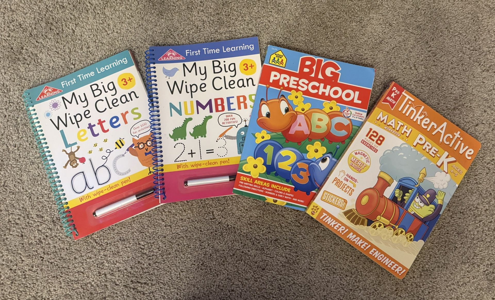 Preschool Learning Book Bundle – New