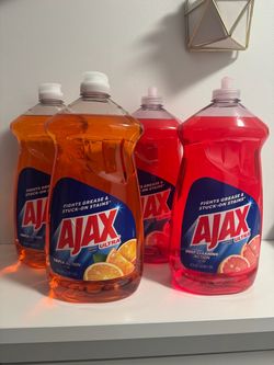 Ajax Ultra Dish Soap 4-Bottle Bundle 52 fl oz