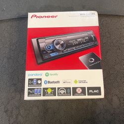 Pioneer Single Din Radio Digital Media Receiver With Bluetooth USB