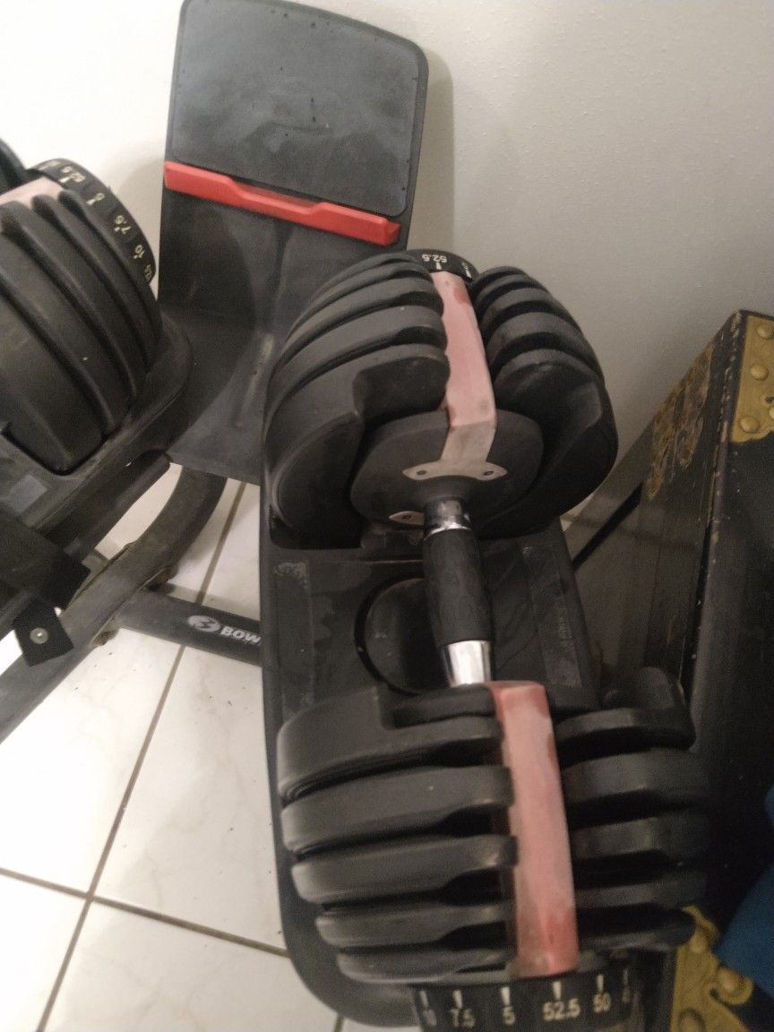Bowflex Adjustable Dumbbells for Sale in San Antonio, TX OfferUp