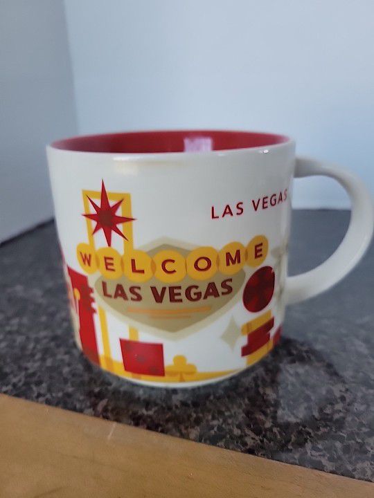 Starbucks LAS VEGAS coffee mug cup YOU ARE HERE
