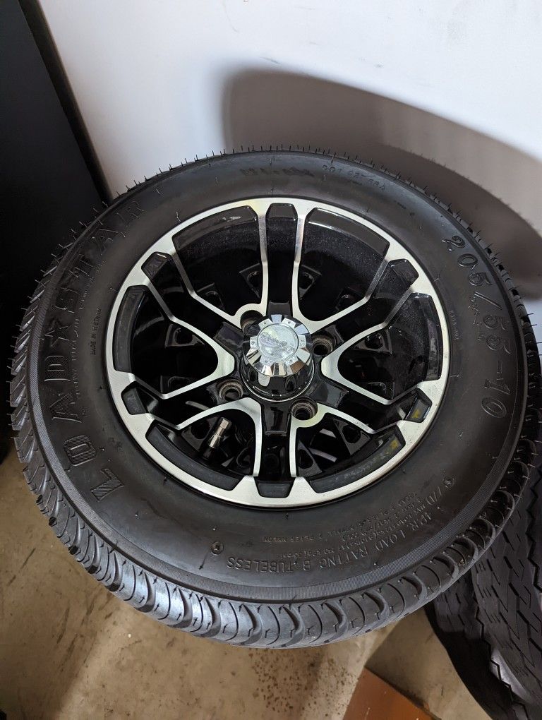 Club Car Factory 10 Inch Wheels And Tires for Sale in Port St. Lucie ...