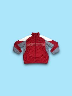 Vintage Arizona Cardinals NFL full zip windbreaker jacket red men’s XL 