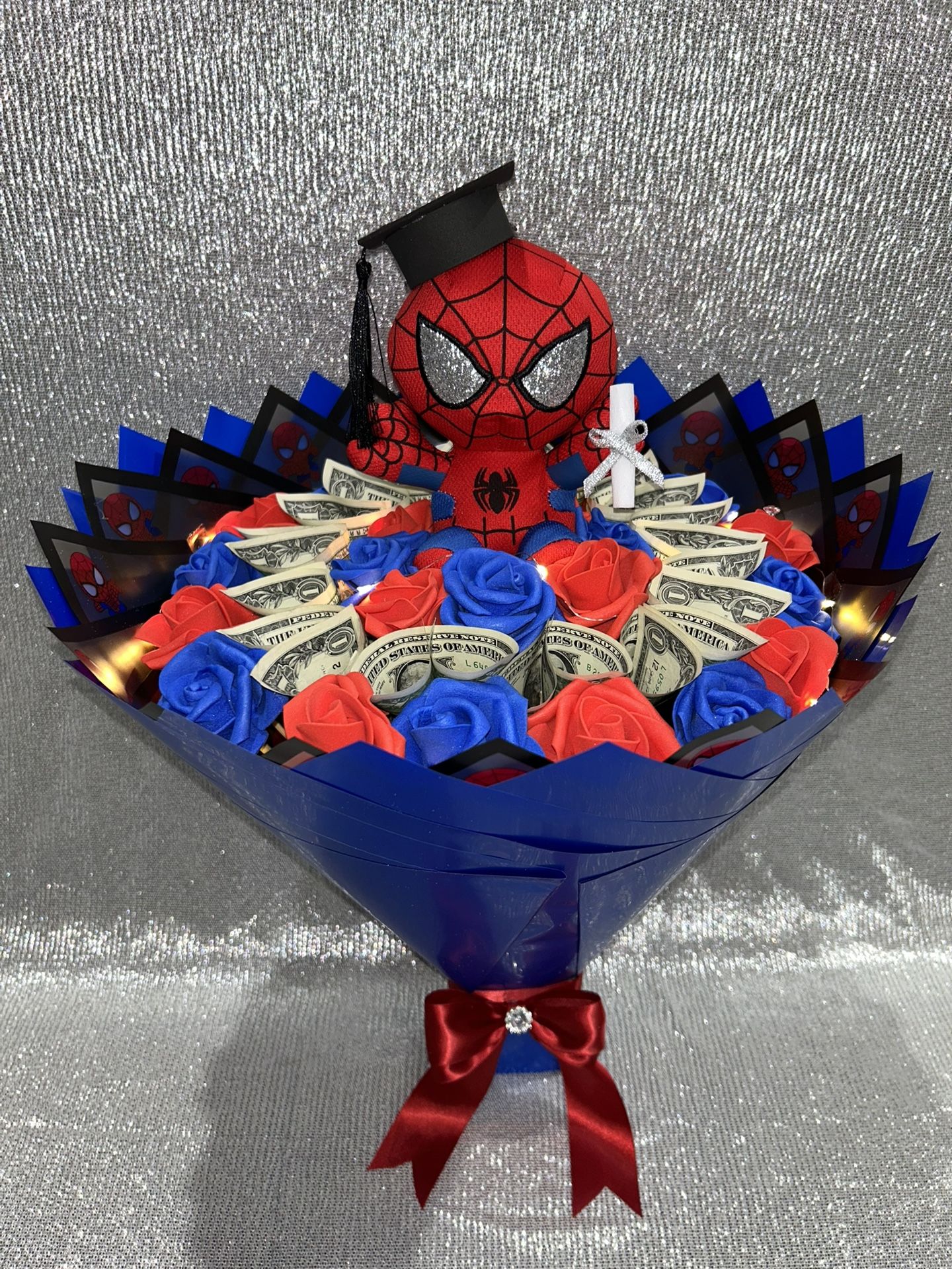 Spiderman Graduation Bouquet ?️?