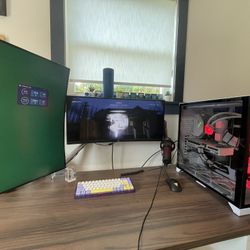 PC gaming set up