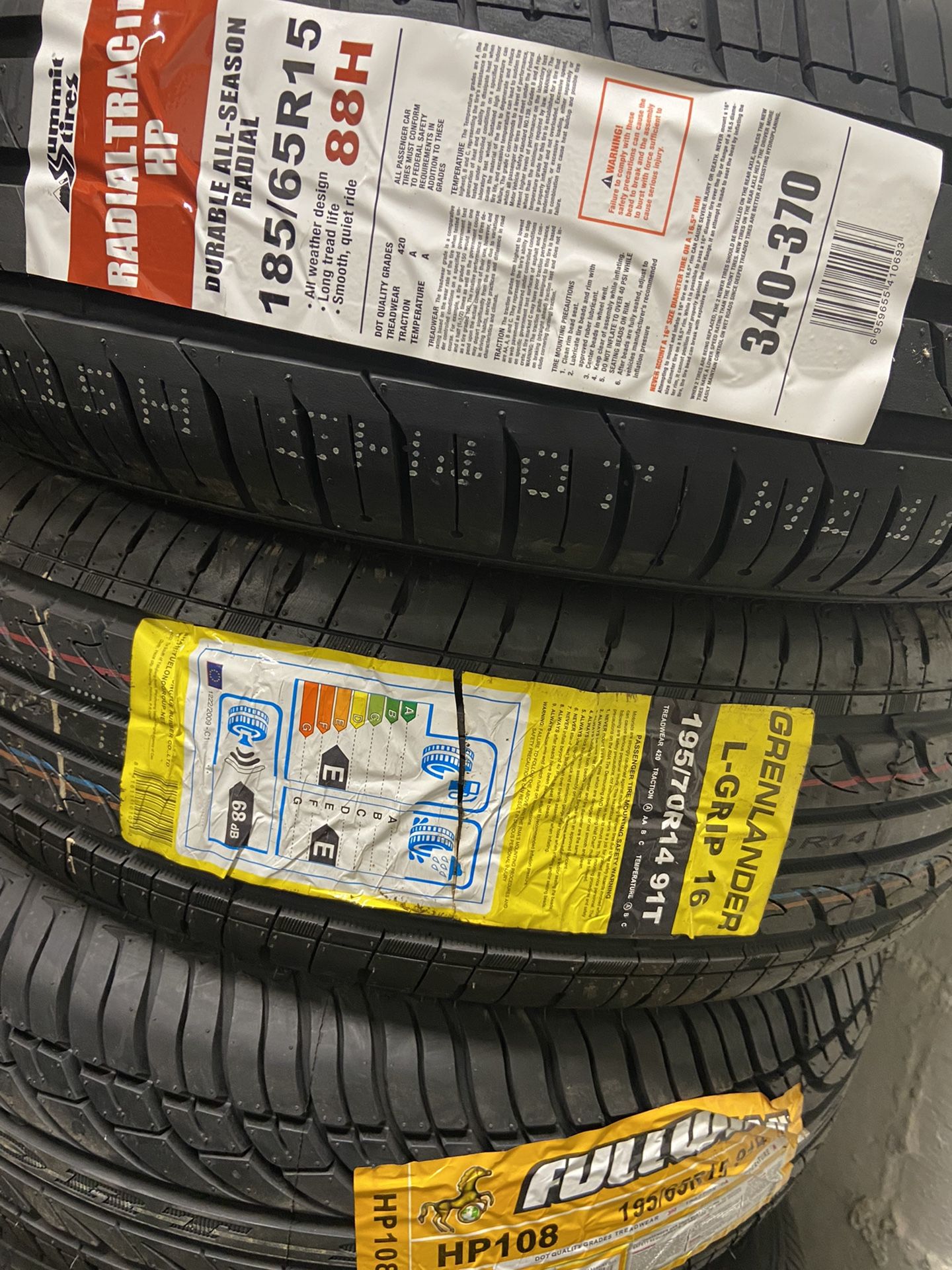 New And Used Tires