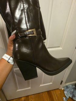 Long tall boots cacao