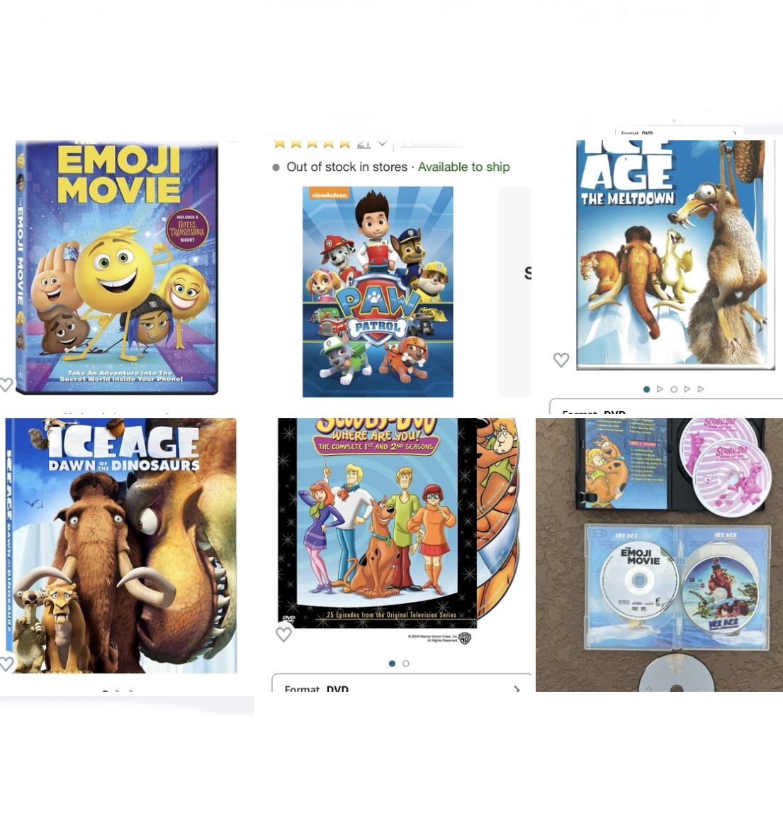 6 kid’s DVD movies & TV shows: Ice Age, Paw Patrol, & more