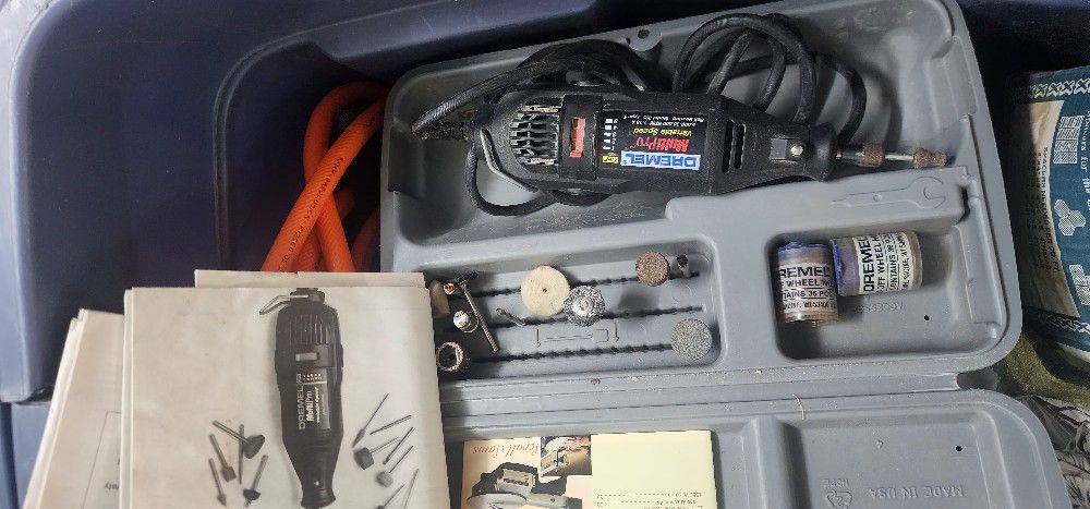 Dremel MultiPro rotary tool w case - & accessories 395 Type 4