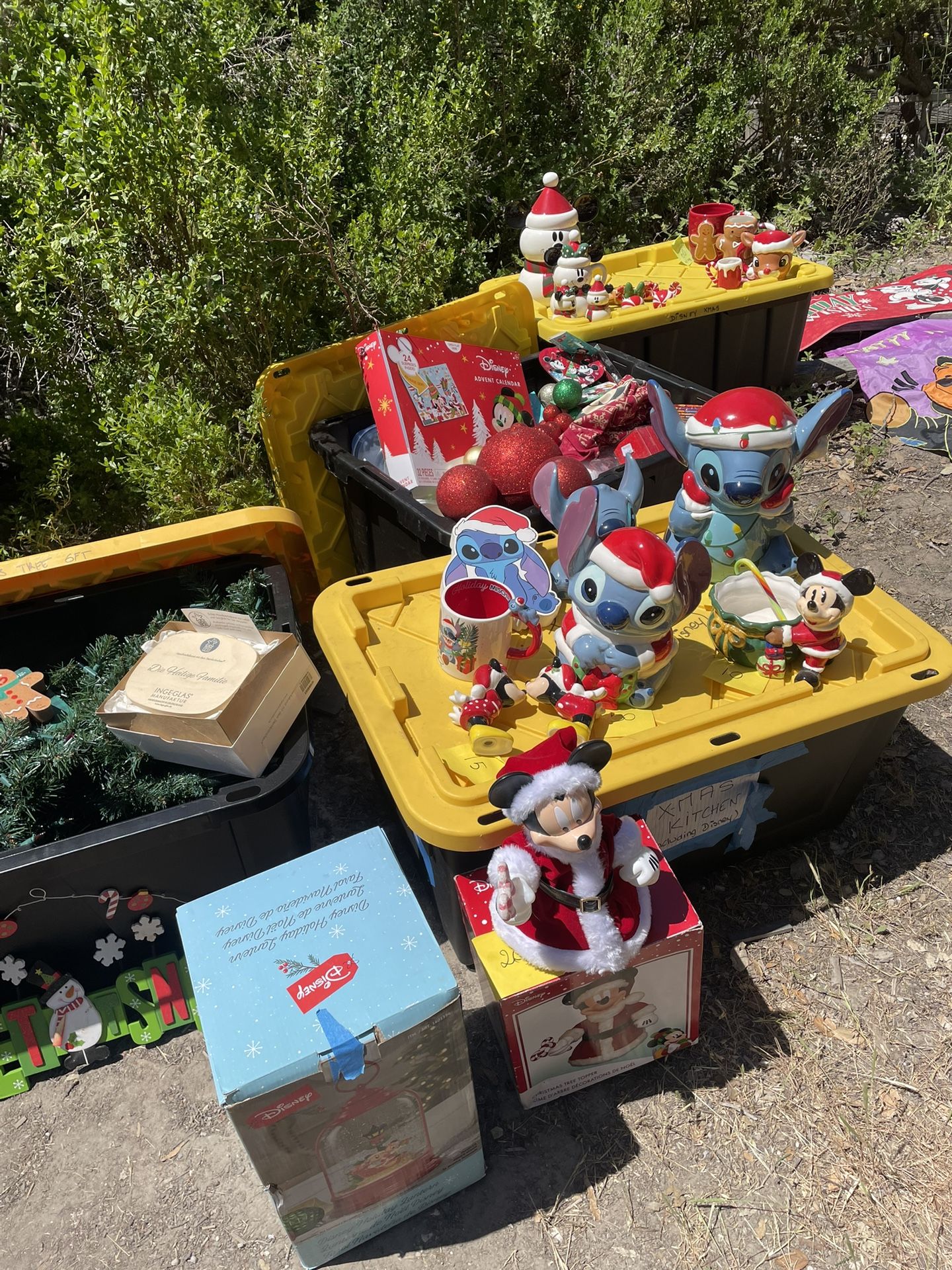 Tomorrow Garage Yard Sale Spring Cleaning Disney Holidays Ocean Decors And Many More