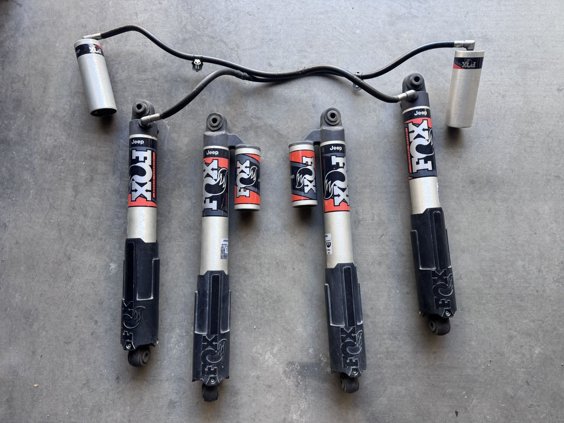 Jeep Gladiator Mojave Fox Shocks JL JT Rubicon Wrangler 