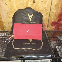 Vanessa Williams - Red Hand Bag