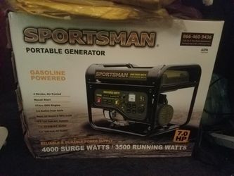 Sportsman generator